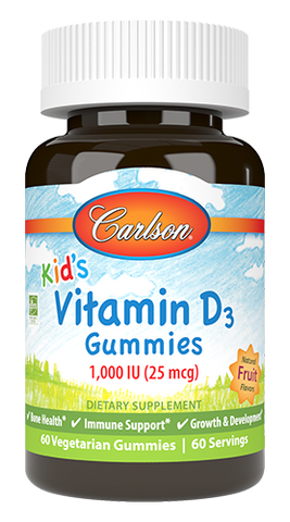 Kid's Vitamin D3 Gummies 60 Gummies