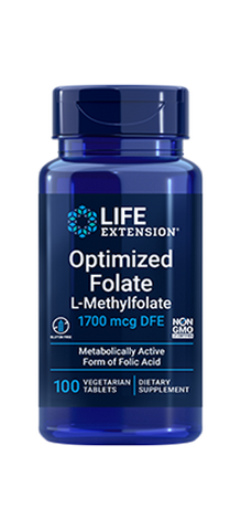 Optimized Folate L-Methylfolate 100 Tablets