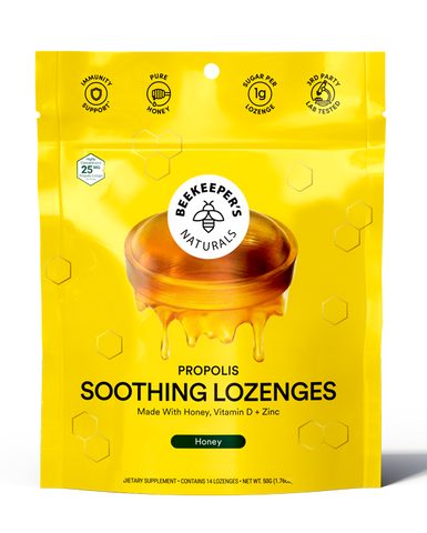Propolis Soothing Lozenges Honey 14 Drops