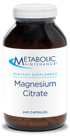 Magnesium Citrate 240 Capsules
