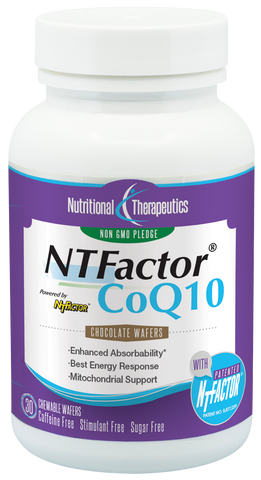 NTFactor® with CoQ10 Chewable Wafer Chocolate 30 Wafers
