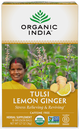 Tulsi Lemon Ginger 18 Bags
