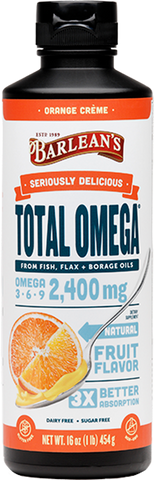 Seriously Delicious Total Omega Orange Creme 16 oz