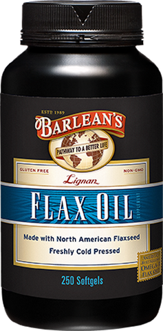 Lignan Flax Oil 250 Softgels