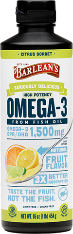 Seriously Delicious High Potency Omega-3 Citrus Sorbet 16 oz