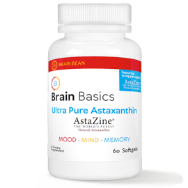 Brain Basics Ultra Pure Astaxanthin 60 Softgels