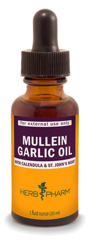 MULLEIN GARLIC OIL 1 fl oz