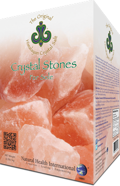 Original Himalayan Crystal Salt® Crystal Stones 1 kg