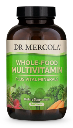 Whole-Food Multivitamin Plus Vital Minerals 240 Tablets