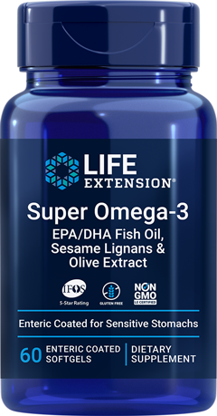 Super Omega-3 EPA/DHA Fish Oil 60 Softgels