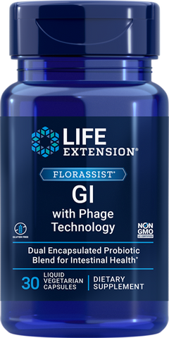 FLORASSIST® GI with Phage Technology 30 Capsules