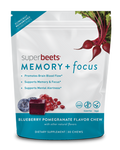 SuperBeets Memory + Focus 30 Chews