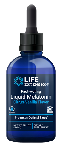 Fast-Acting Liquid Melatonin Citrus-Vanilla 2 fl oz